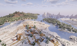 Сид на тайгу, корабль под снегом и иглу