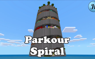 Карта Parkour Spiral