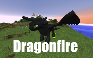 Мод на драконов для Майнкрафт 1.12.2 (Dragonfire)