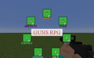 Мод на оружие для Майнкрафт 1.16.5 / 1.12.2 (Guns RPG)