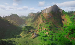 Сид на джунгли, горы, деревню и древний данж