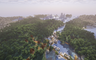 Сид на деревни, порталы и затонувшие корабли