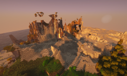 Сид на пустыню с болотом и джунглями