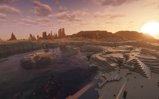 Сид на храм, порталы и сокровища в пустыне