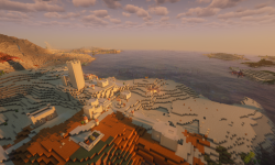 Сид на пустыню, пустошь и богатые структуры вокруг спавна