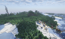 Сид на тайгу, аванпост и иглу рядом со спавном