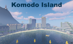 Карта Остров  Комодо