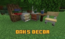 Мод на декор для Майнкрафт 1.18.2 / 1.17.1 (Oak’s Decor)