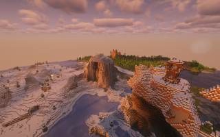 Сид на тайгу, подземный портал и парящий аванпост