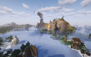 Сид на тайгу и замерзшие просторы