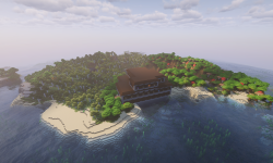 Сид на остров трех биомов и особняк