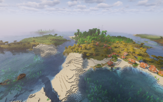 Сид на саванну, пустыню и зомби-деревню у океана