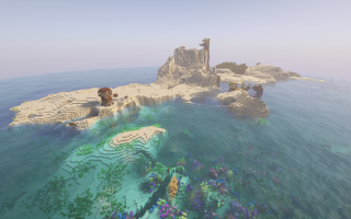 Сид на остров пустыни и сокровища теплого океана