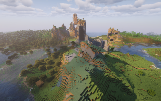 Сид на равнины, болото и деревню с изюминкой