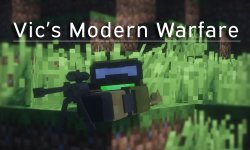 Мод на огнестрельное оружие для Майнкрафт 1.12.2 / 1.11.2 (Vics Modern Warfare)