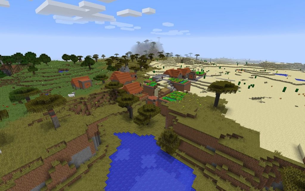 Minecraft Savanna Village Seed