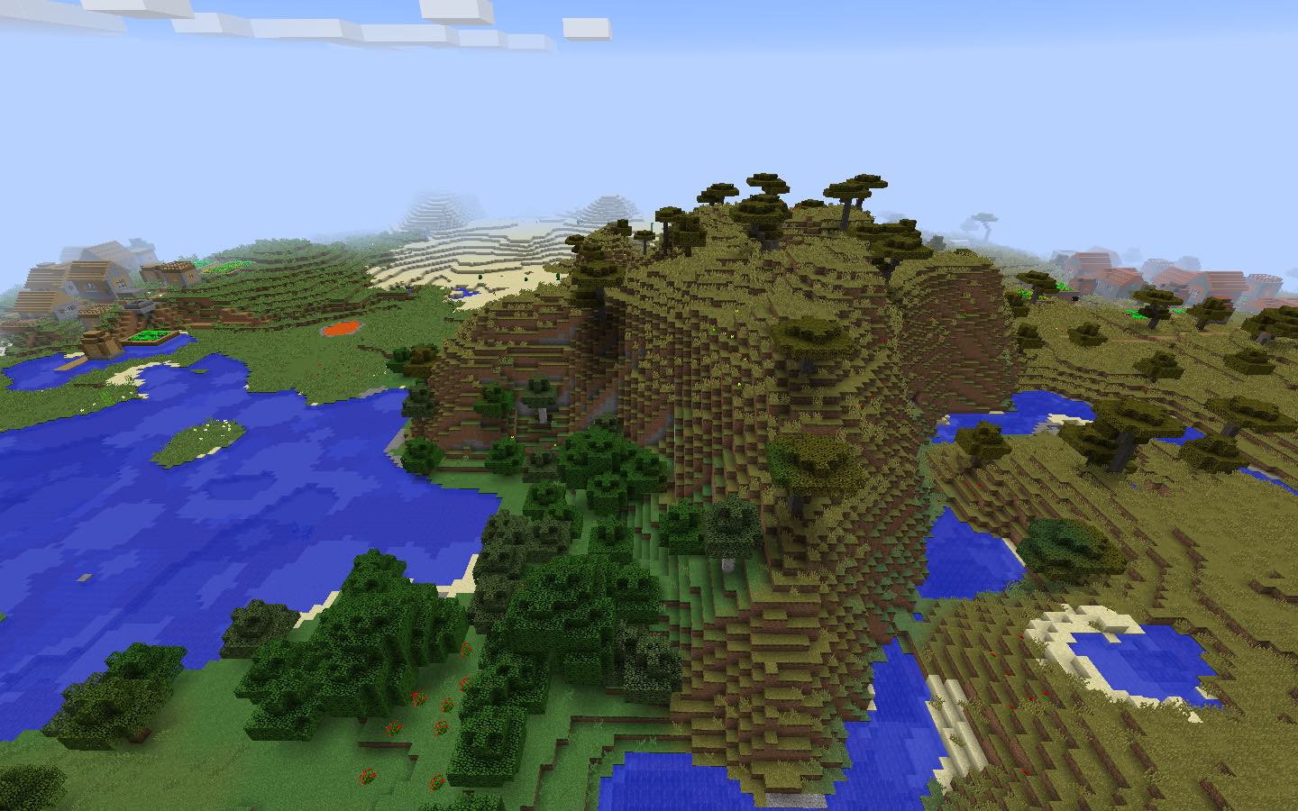 Two Villages in Two Biomes
