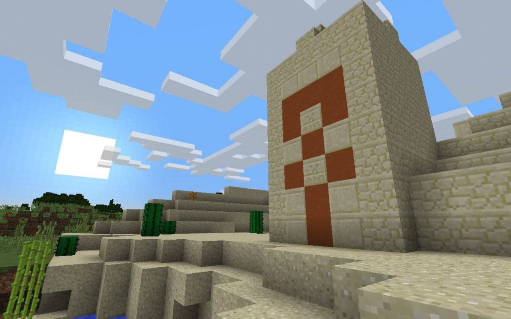 Desert Temple from Spawn