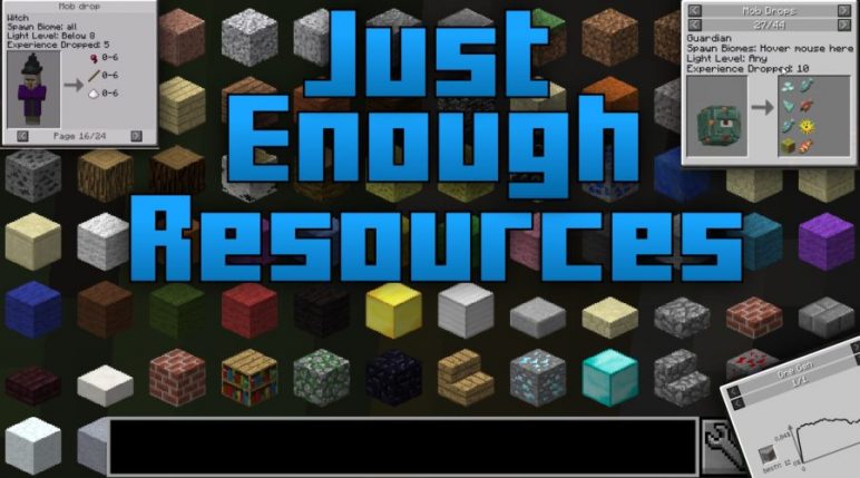 Мод Just Enough Resources (JER)