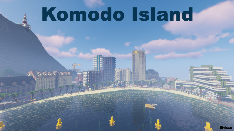 Карта Остров Комодо