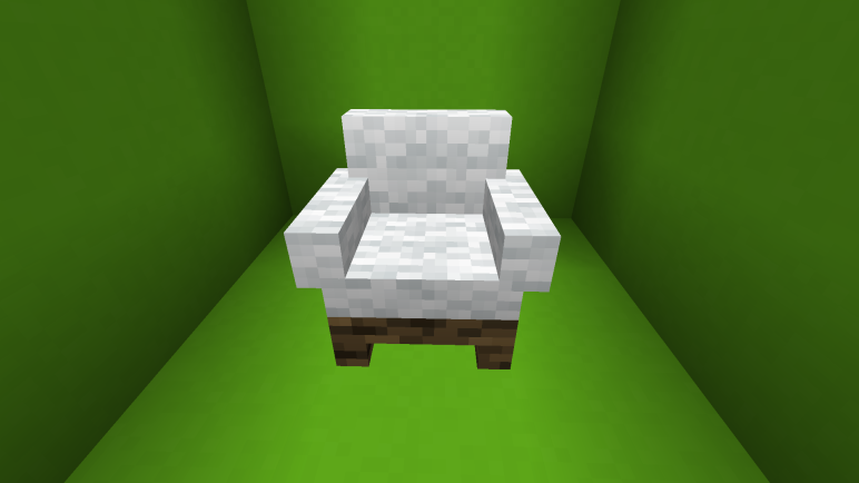 Новое кресло из мода MrCrayfish's Furniture Mod