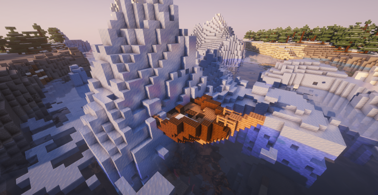 Корабль во льдах