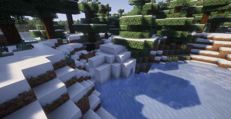 Иглу с подвалом