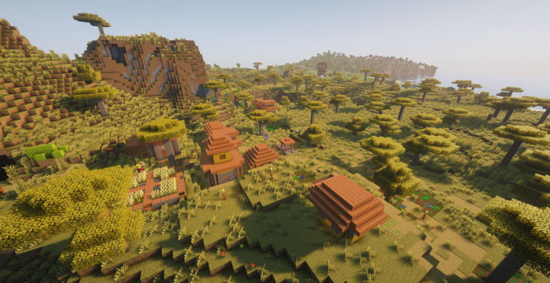 Деревня и аванпост