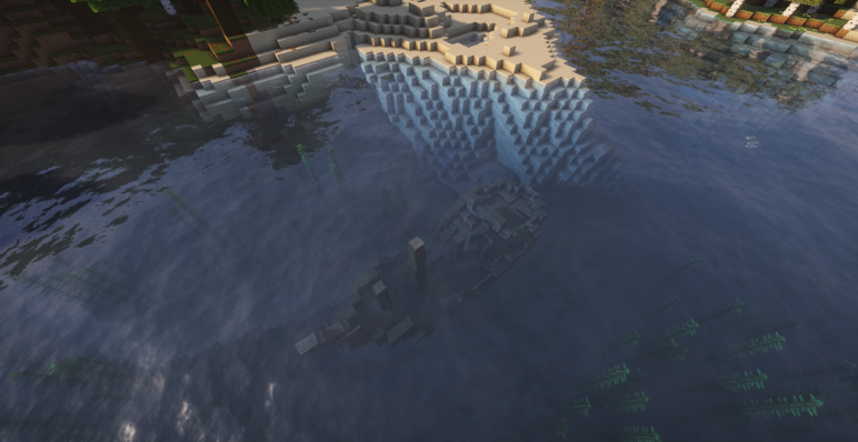 Затонувший корабль