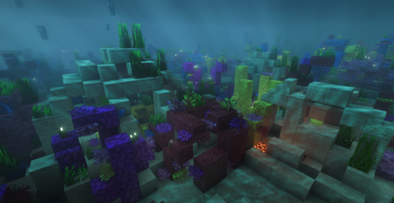 Подводные руины рядом с берегом