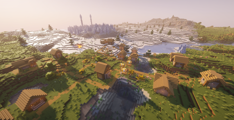 Деревня на границе