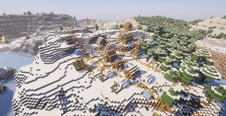 Холодный холм и богатая деревня