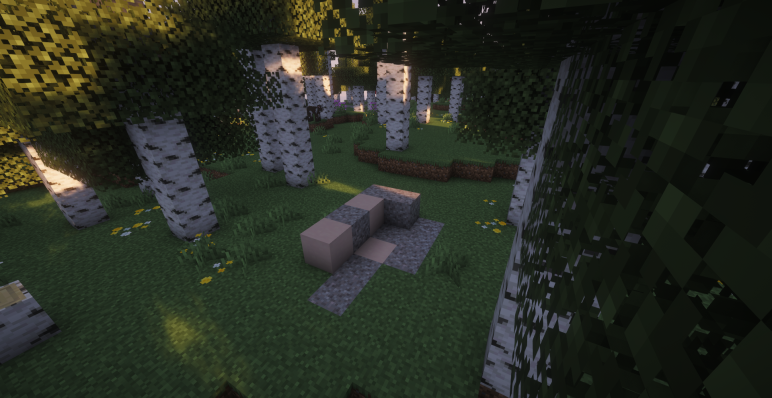 Руины былых времен в реликтовом березняке