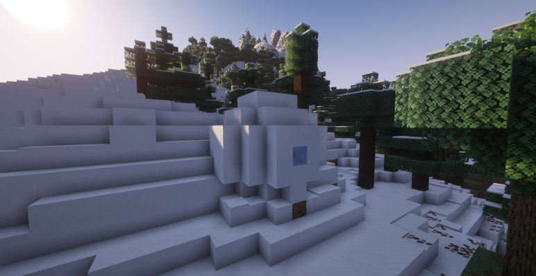 Иглу с подвалом