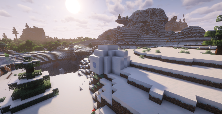 Иглу с подвалом