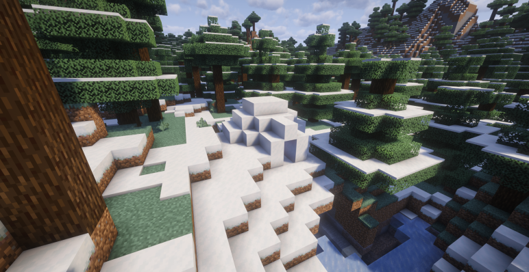 Иглу с подвалом