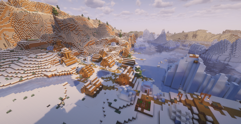 Первая деревня с порталом неподалеку