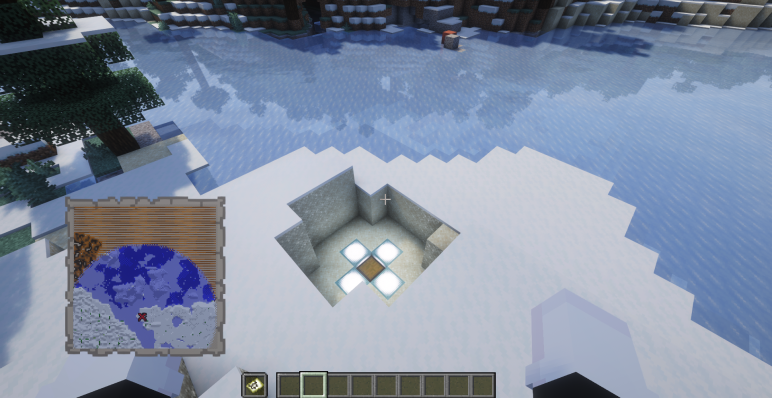 Карта сокровищ и руины