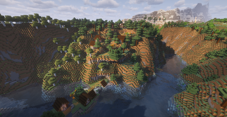 Деревня в тайге