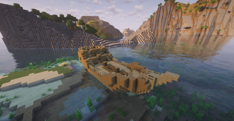 Корабль на спавне