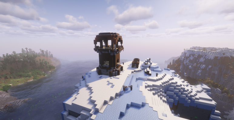 Аванпост на снежной скале