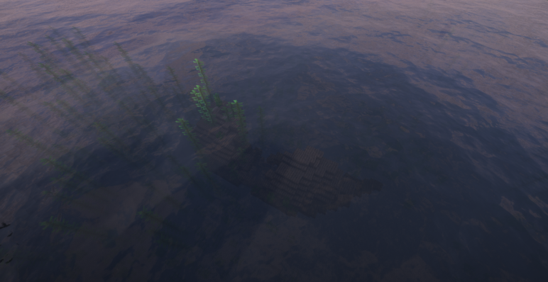 Обломки затонувшего корабля