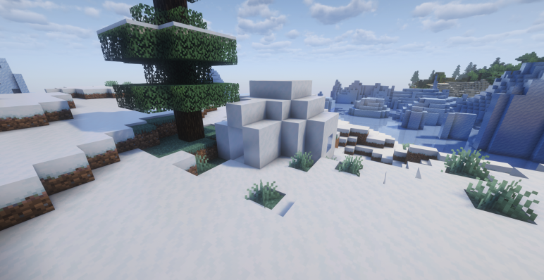 Иглу с подвалом