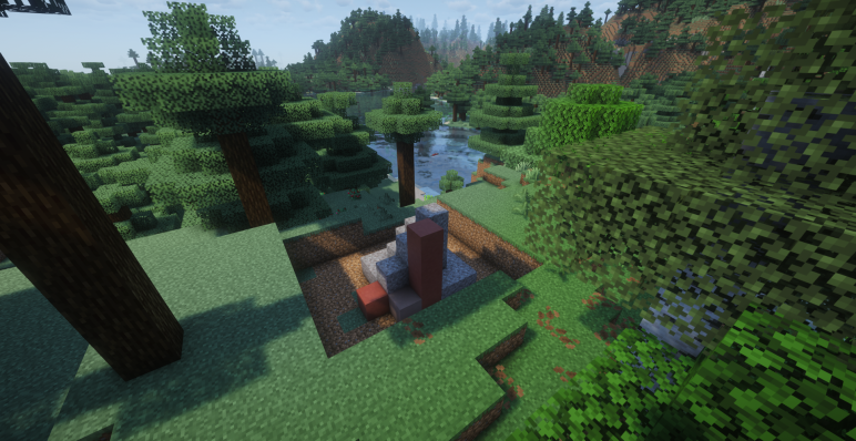 Руины былых времен среди тайги