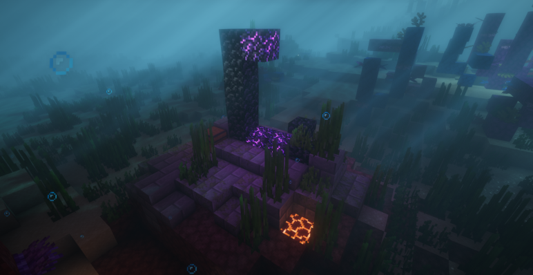 Подводный разрушенный портал