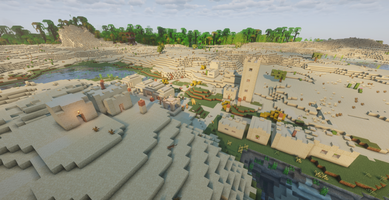 Пустынная деревня