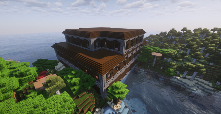 Особняк в темном лесу