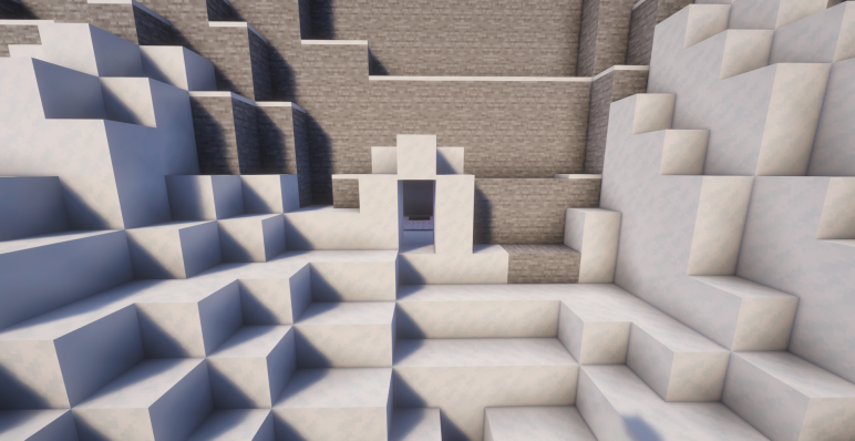 Иглу, спрятанное в горе