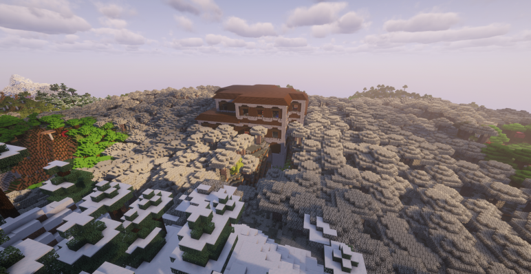 Особняк в бледном саду