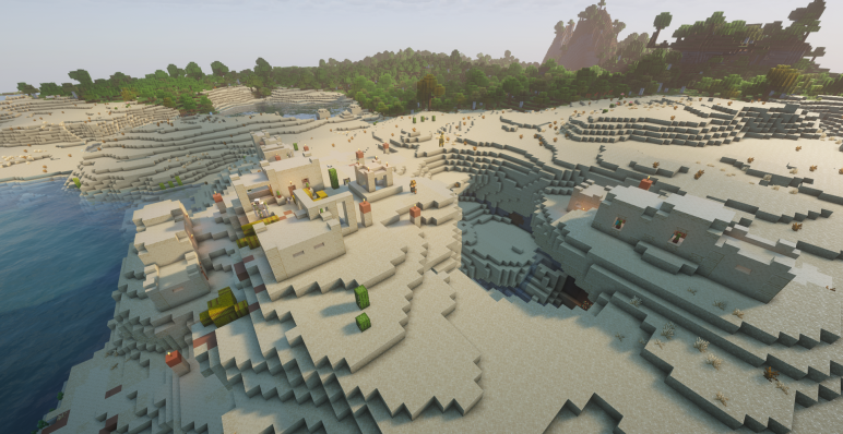 Пустынная деревня